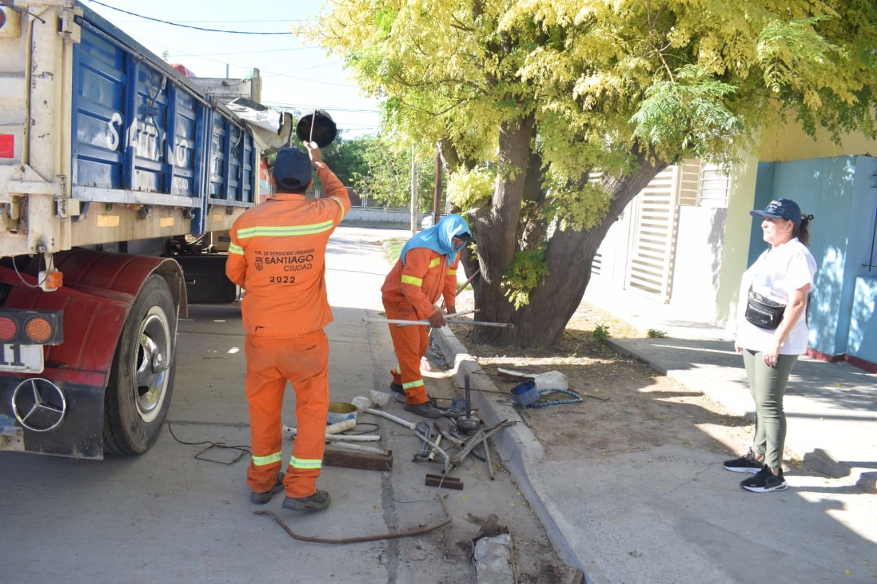 La Municipalidad de Santiago continua con las acciones de descacharreos