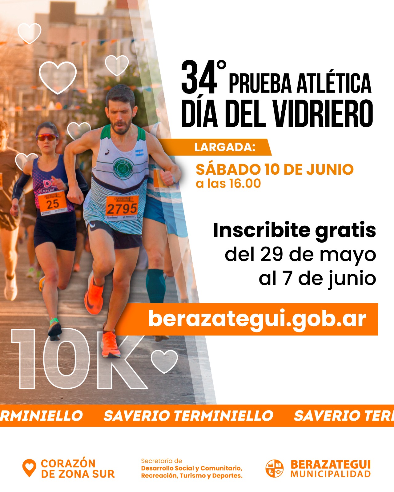 Comienzan las inscripciones para prueba atlética 10k día del vidriero