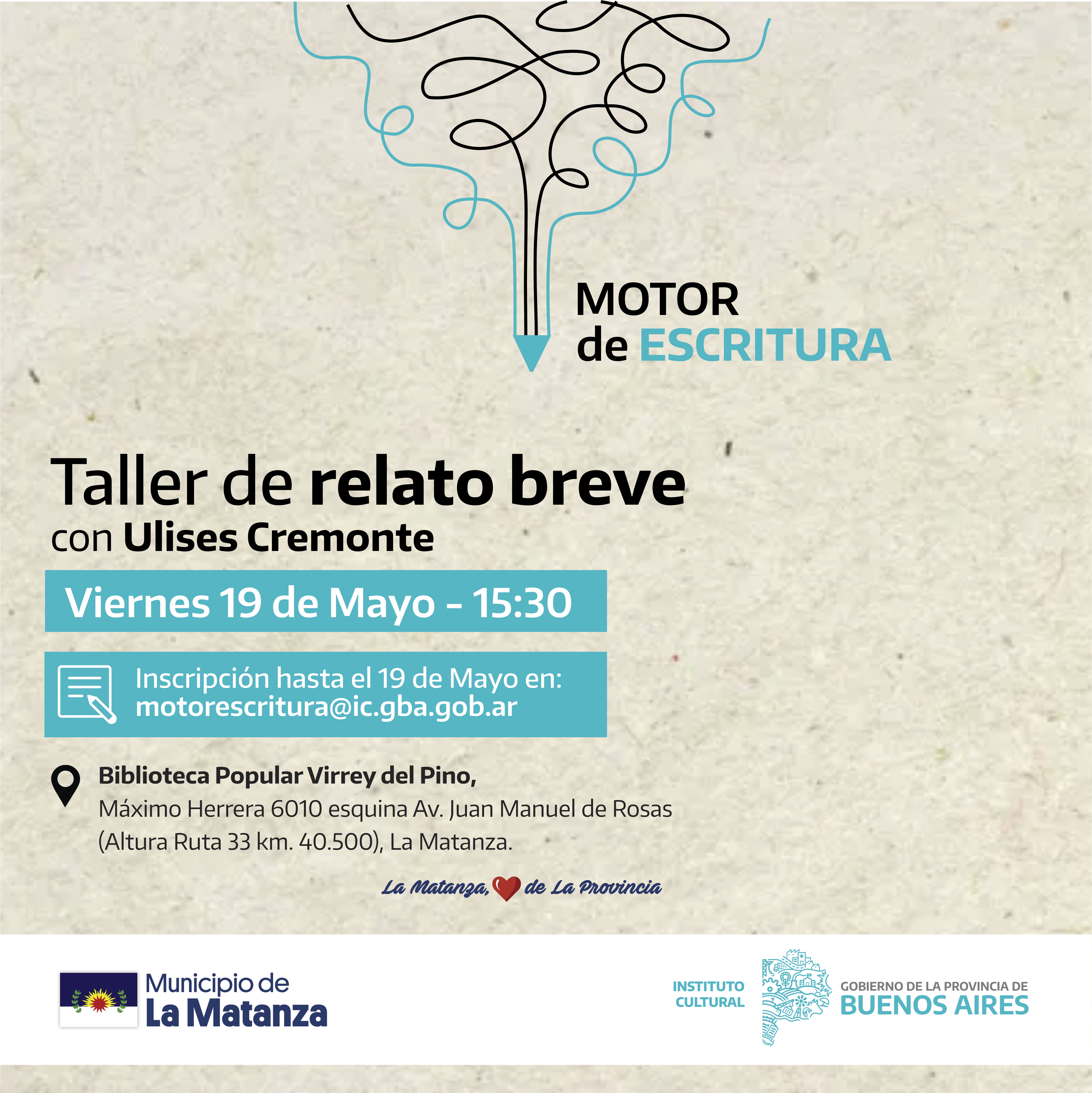 “Motor de Escritura” en La Matanza
