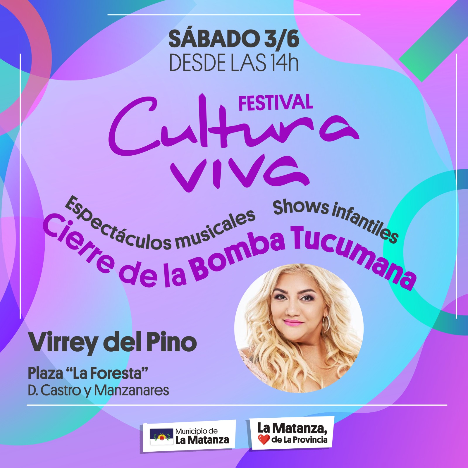 Llegan los “Festivales Cultura Viva” a las plazas de La Matanza