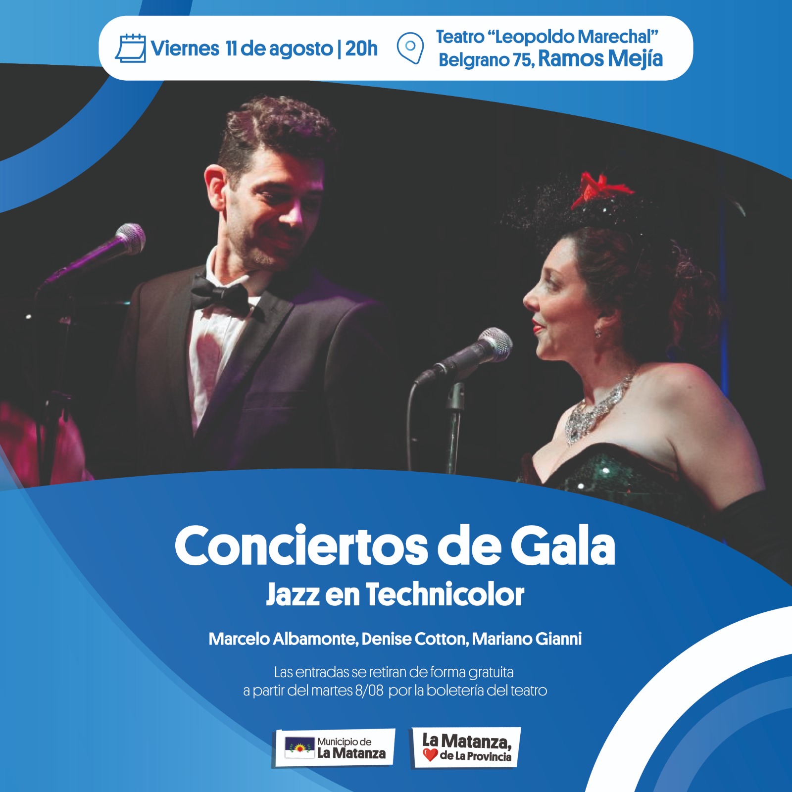 El ciclo Conciertos de Gala presenta “Jazz en technicolor”