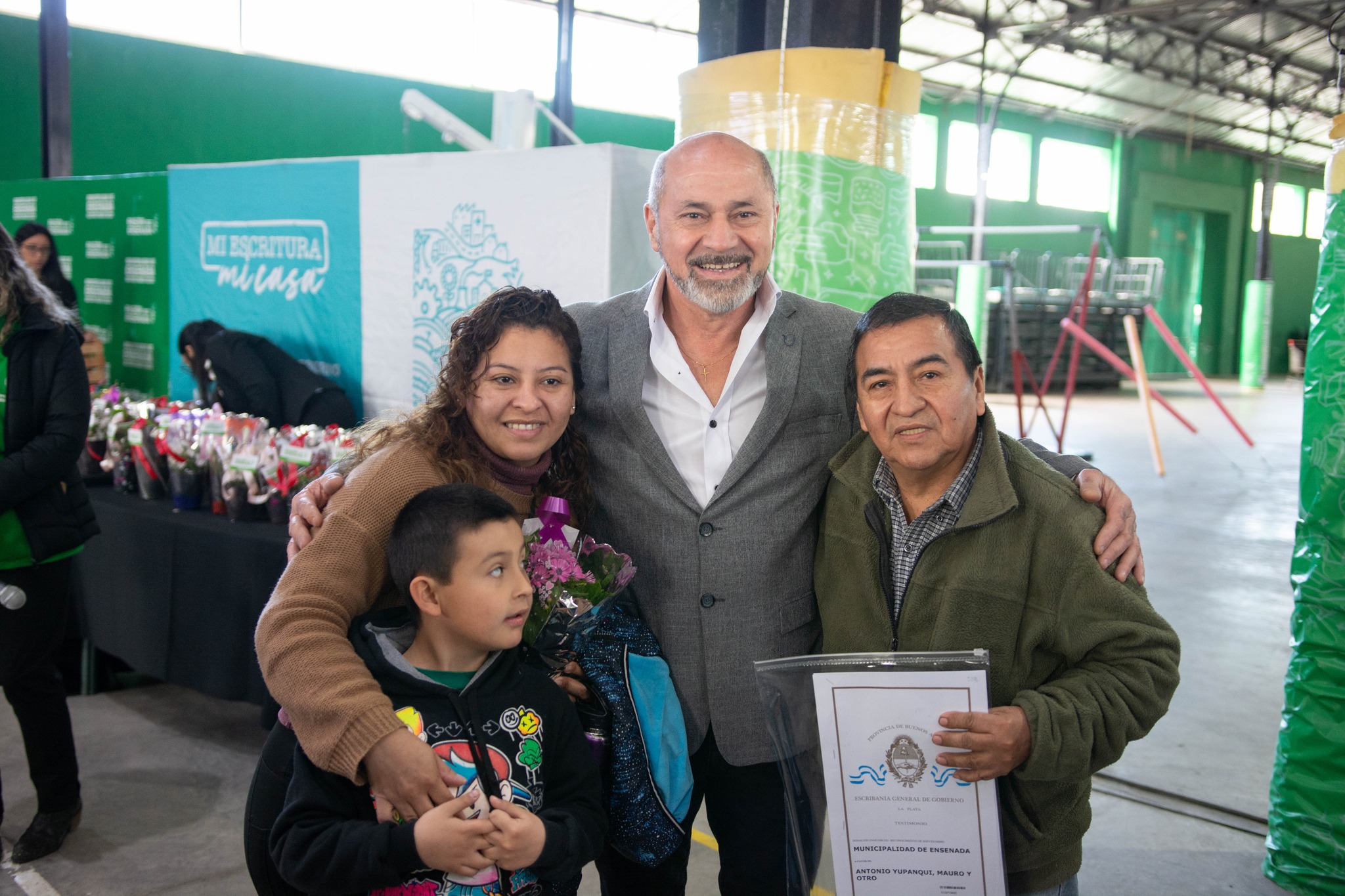 Nueva entrega de escrituras