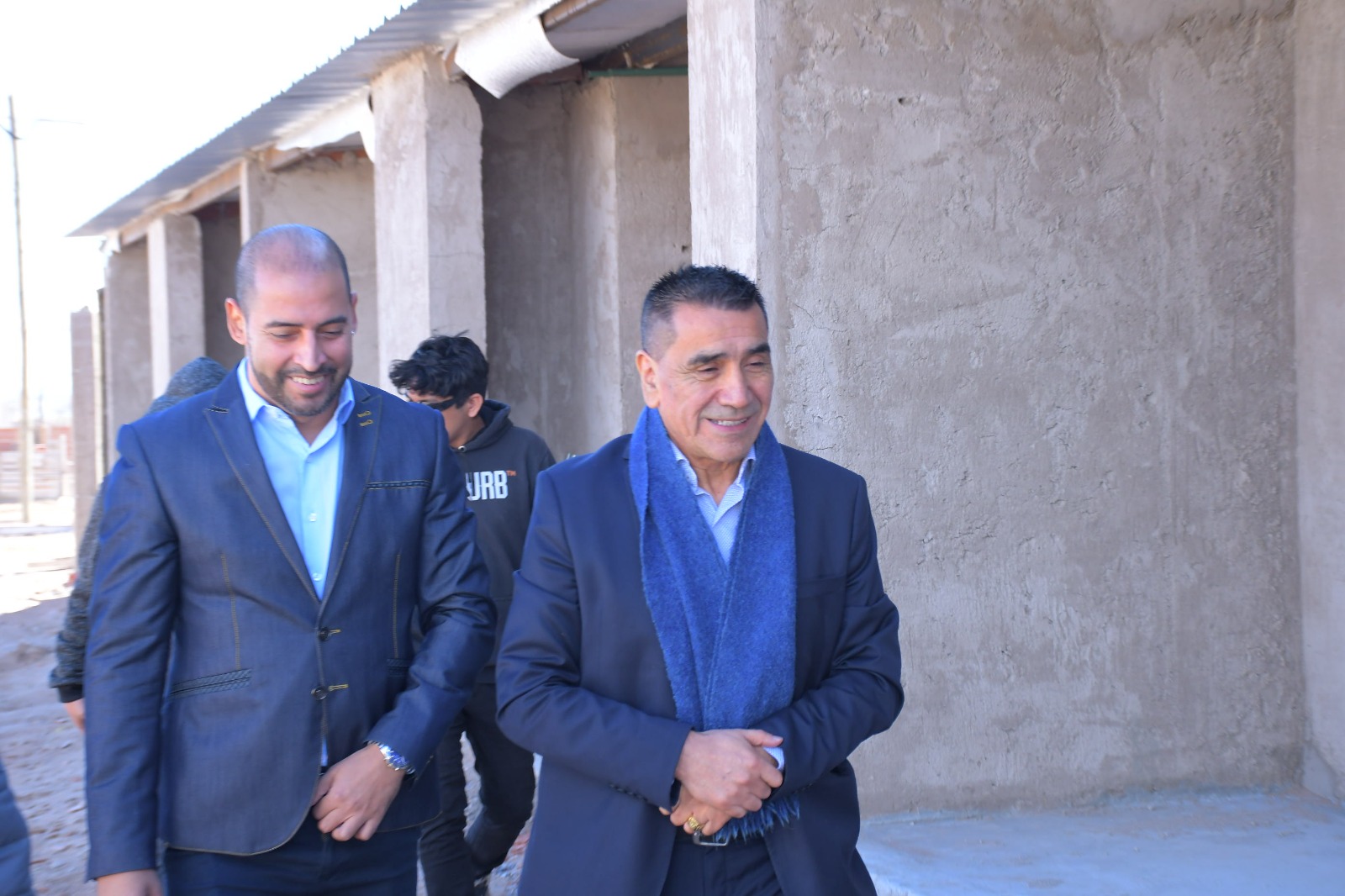 Continúan los trabajos de construcción de viviendas para nuestros abuelos y abuelas