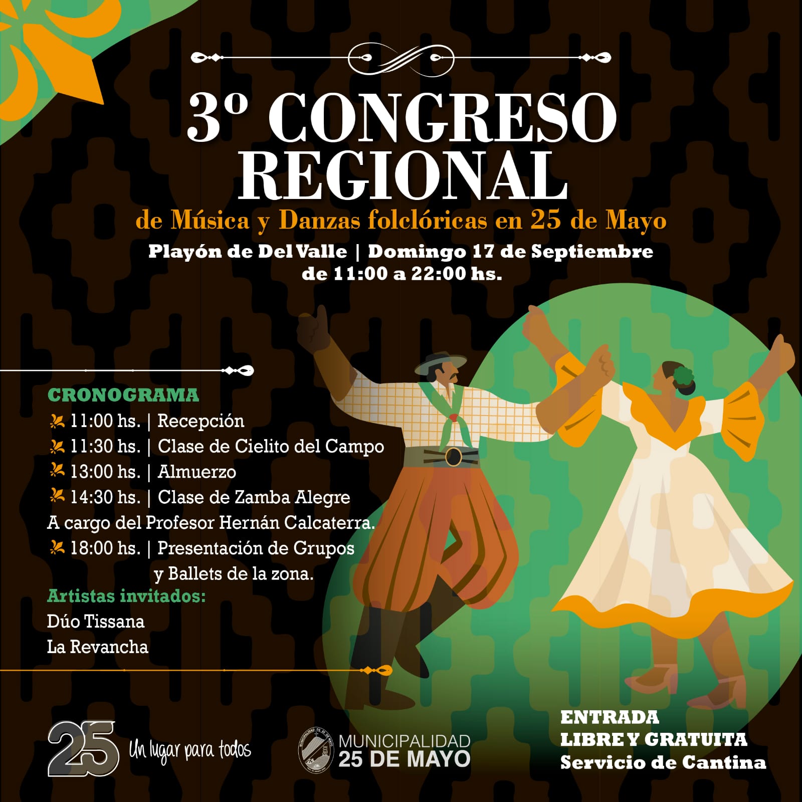 3° Congreso Regional de Música y Danzas folclóricas