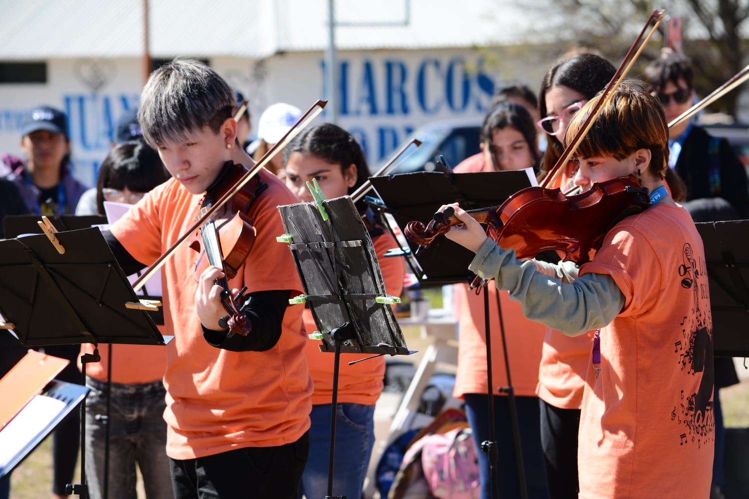 Finalizó la muraleada frente a La Casa de la Historia