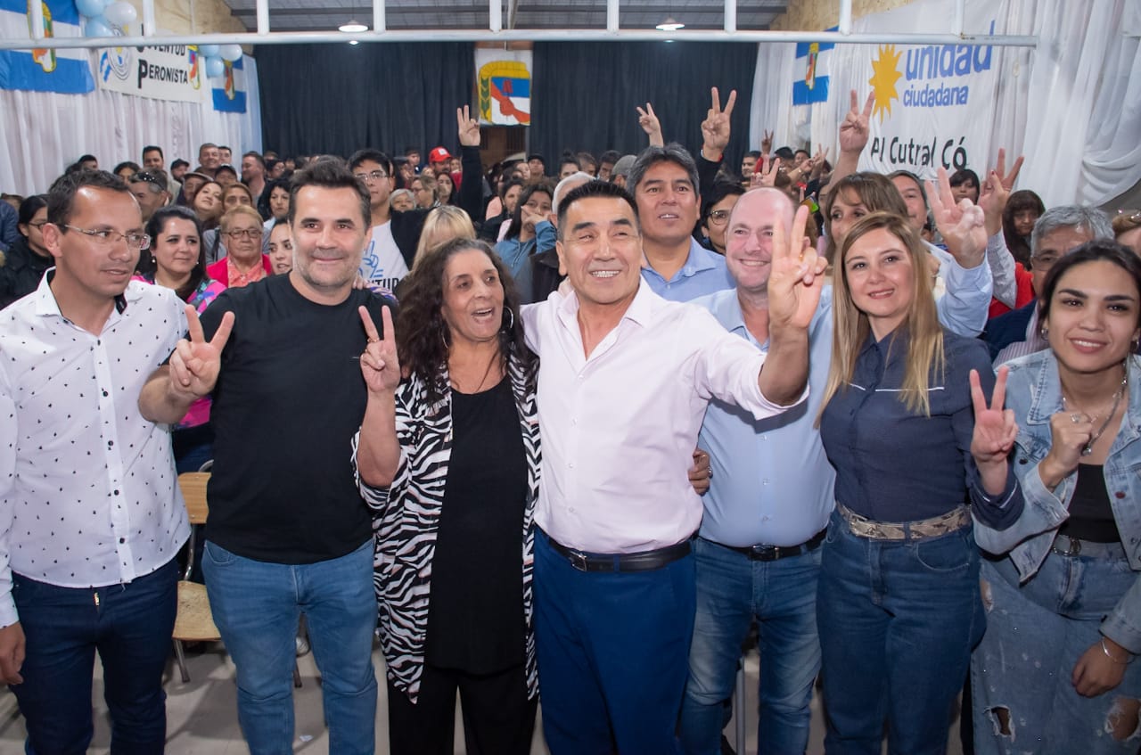 Contundente respaldo de Rioseco y el PJ Cutral Có a los candidatos de UP