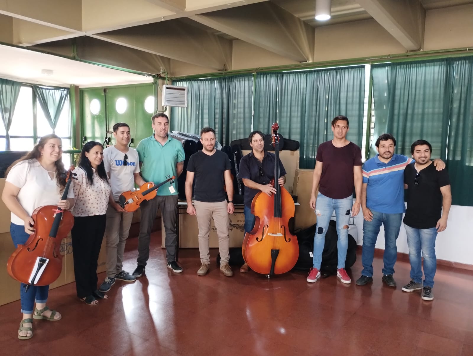 Ralinqueo presentó la Orquesta Escuela 25 de Mayo