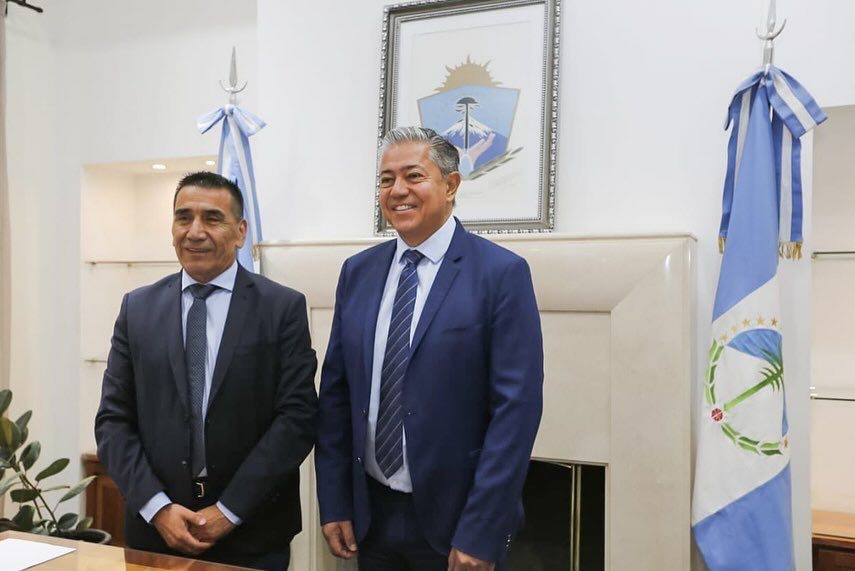 EL INTENDENTE RIOSECO SE REUNIÓ CON EL GOBERNADOR