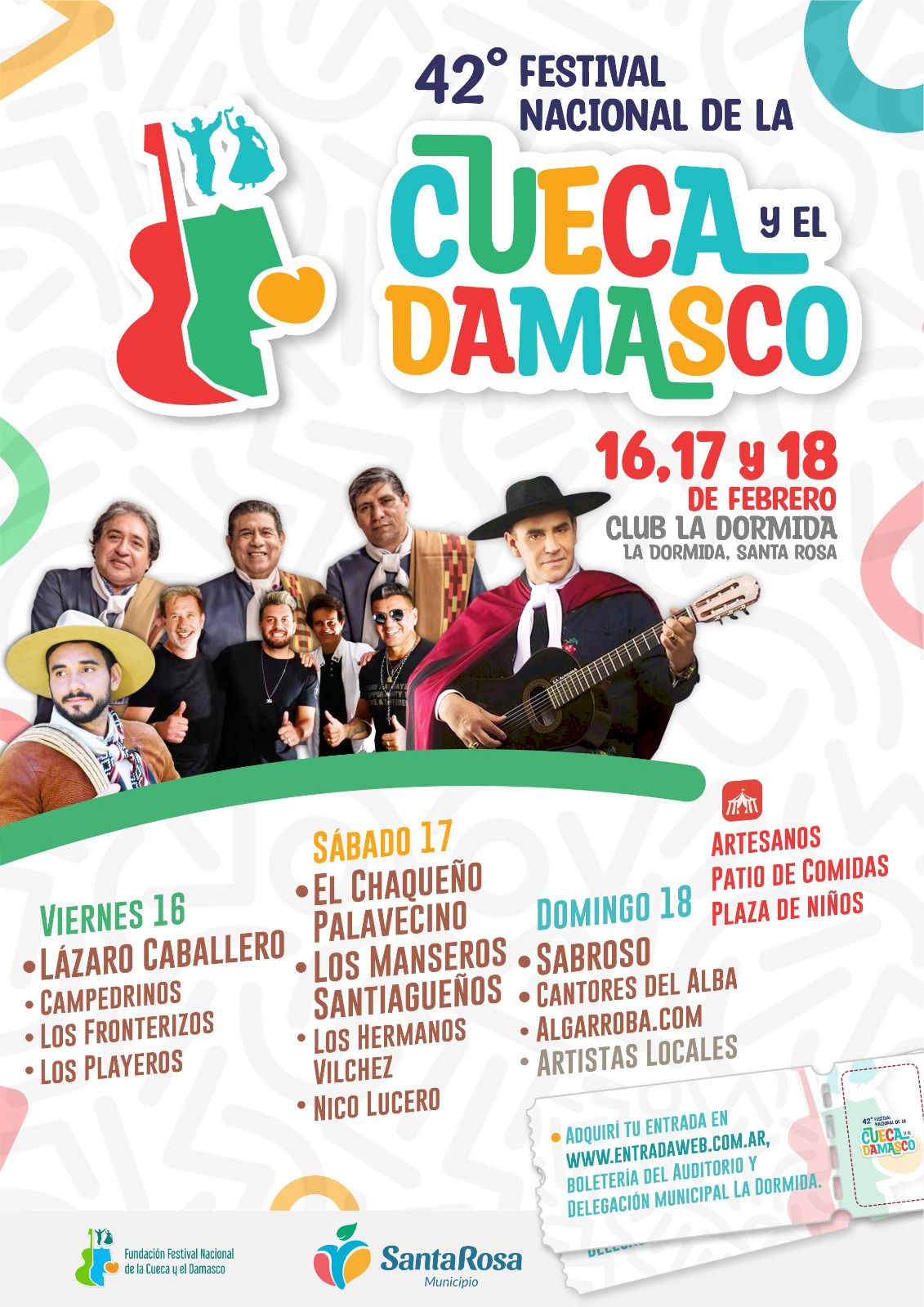 Destéfanis anunció los artistas y el regreso a las históricas 3 noches de la Cueca y el Damasco