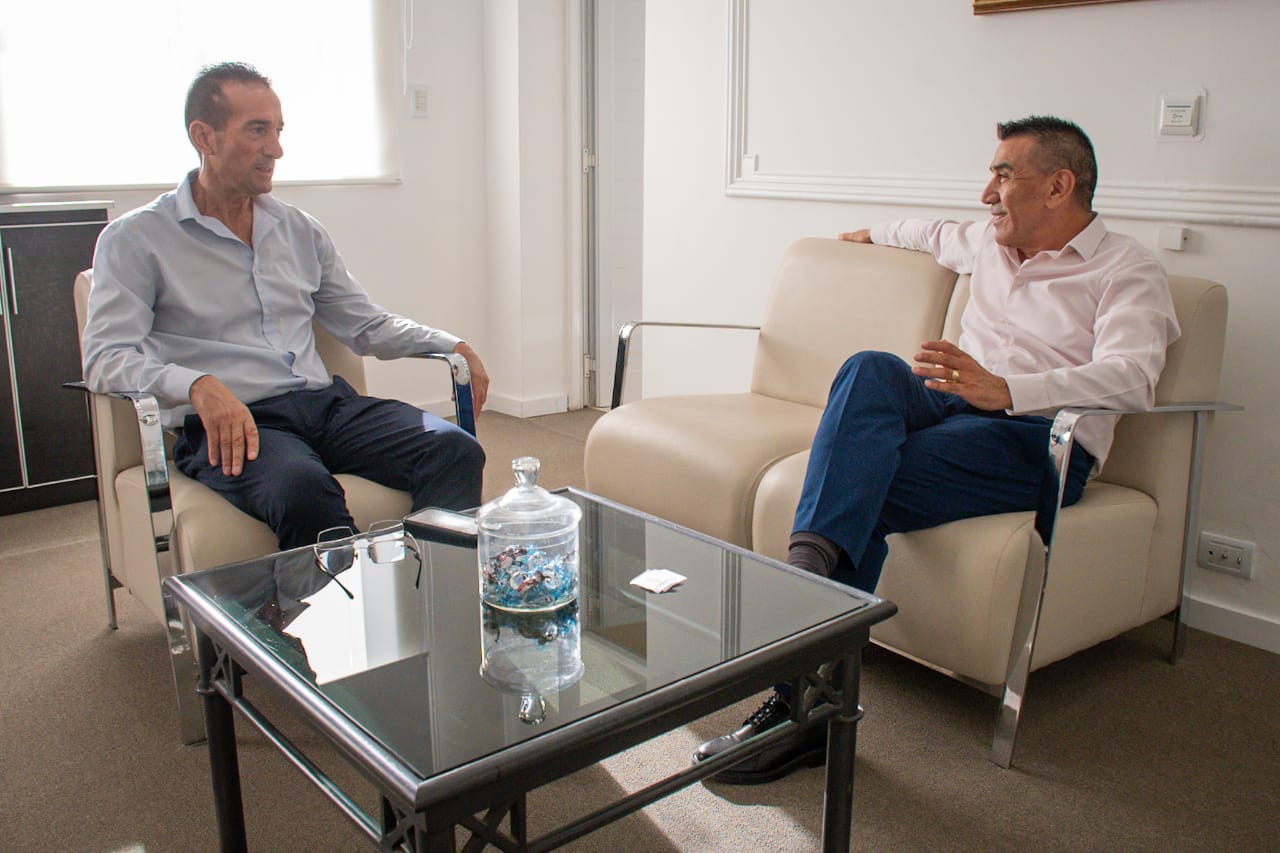 RIOSECO Y TOBARES TRABAJAN EN UNA AGENDA LABORAL PARA ESTE AÑO