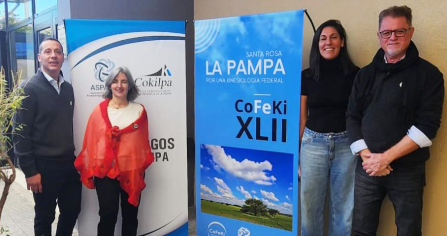 Encuentro federal de kinesiología en Santa Rosa, La Pampa 