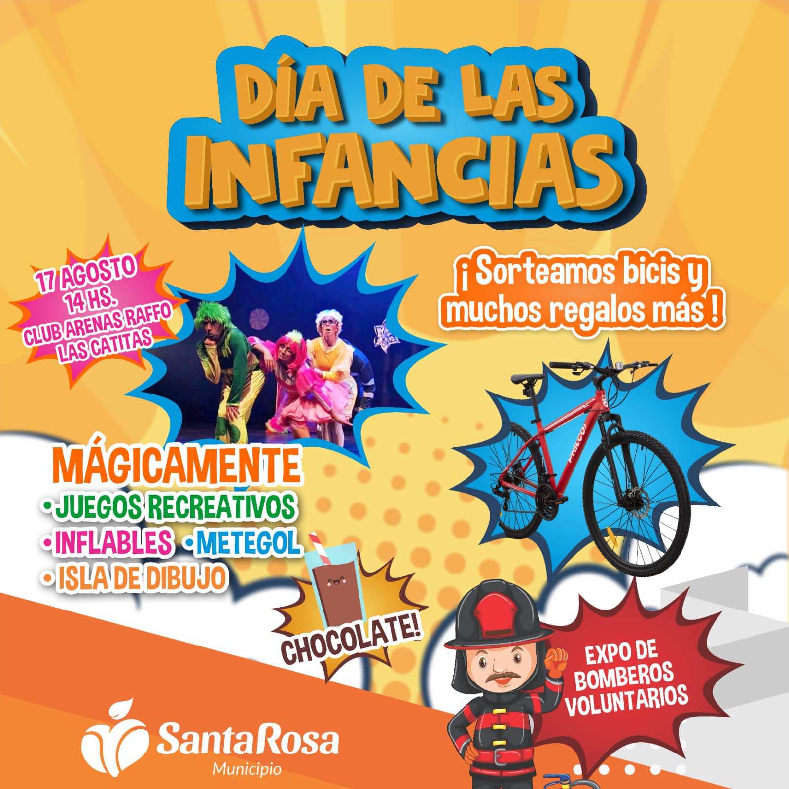 Cada día de la infancias lo celebramos en Las Catitas