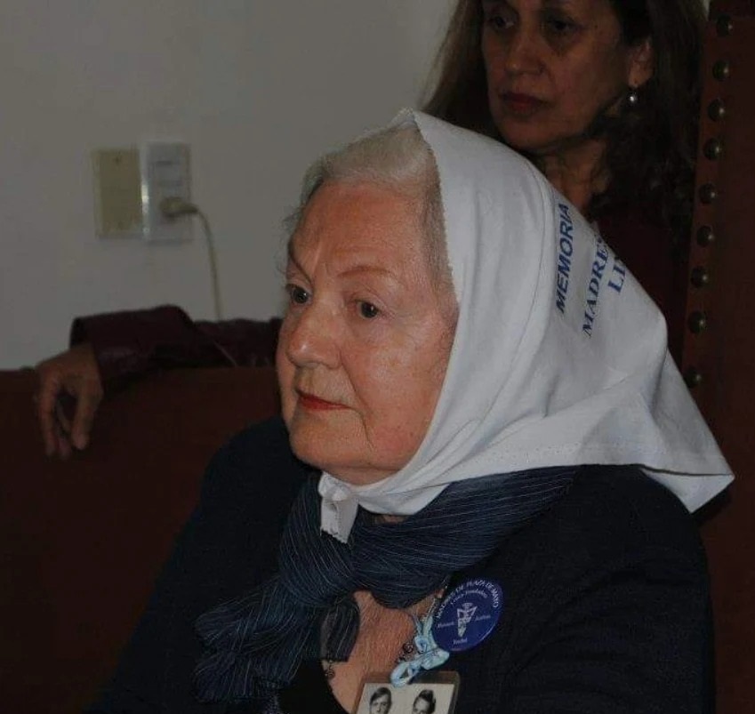 Hasta siempre Marucha, Madre de Plaza de Mayo Línea Fundadora, hija de Chascomús, faro de Memoria, Verdad y Justicia