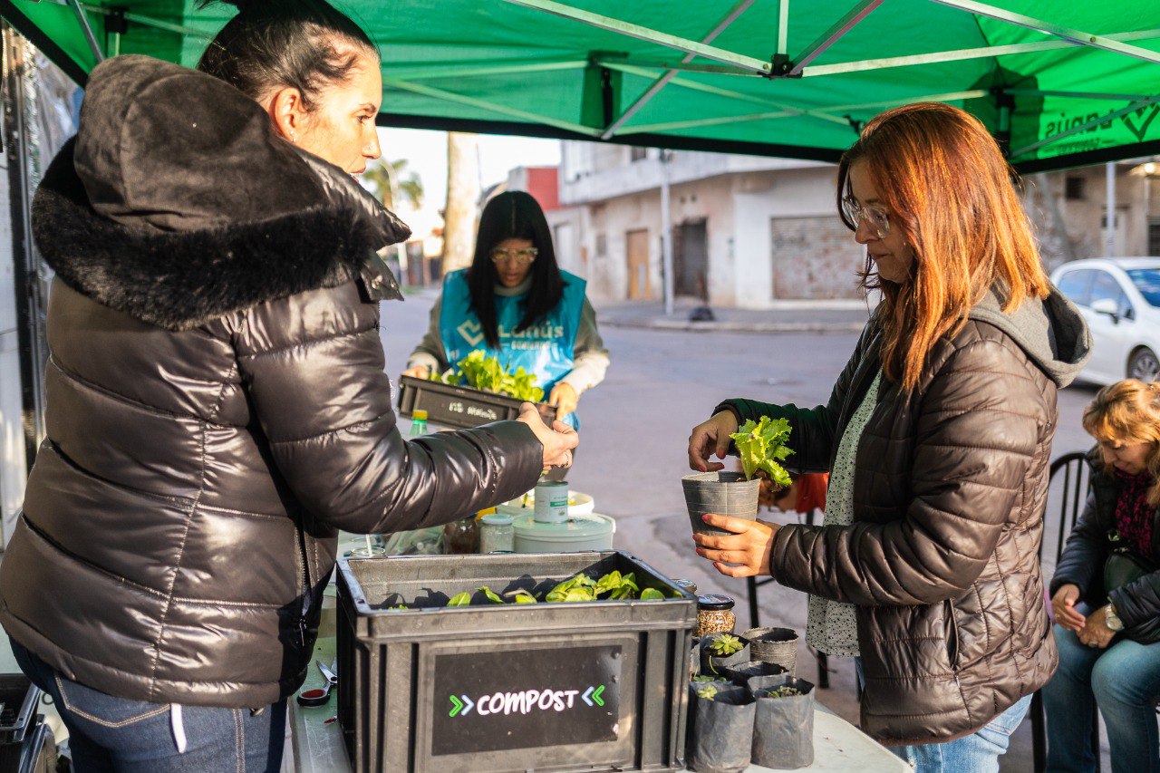 Llega el operativo Lanús Recicla a Valentín Alsina