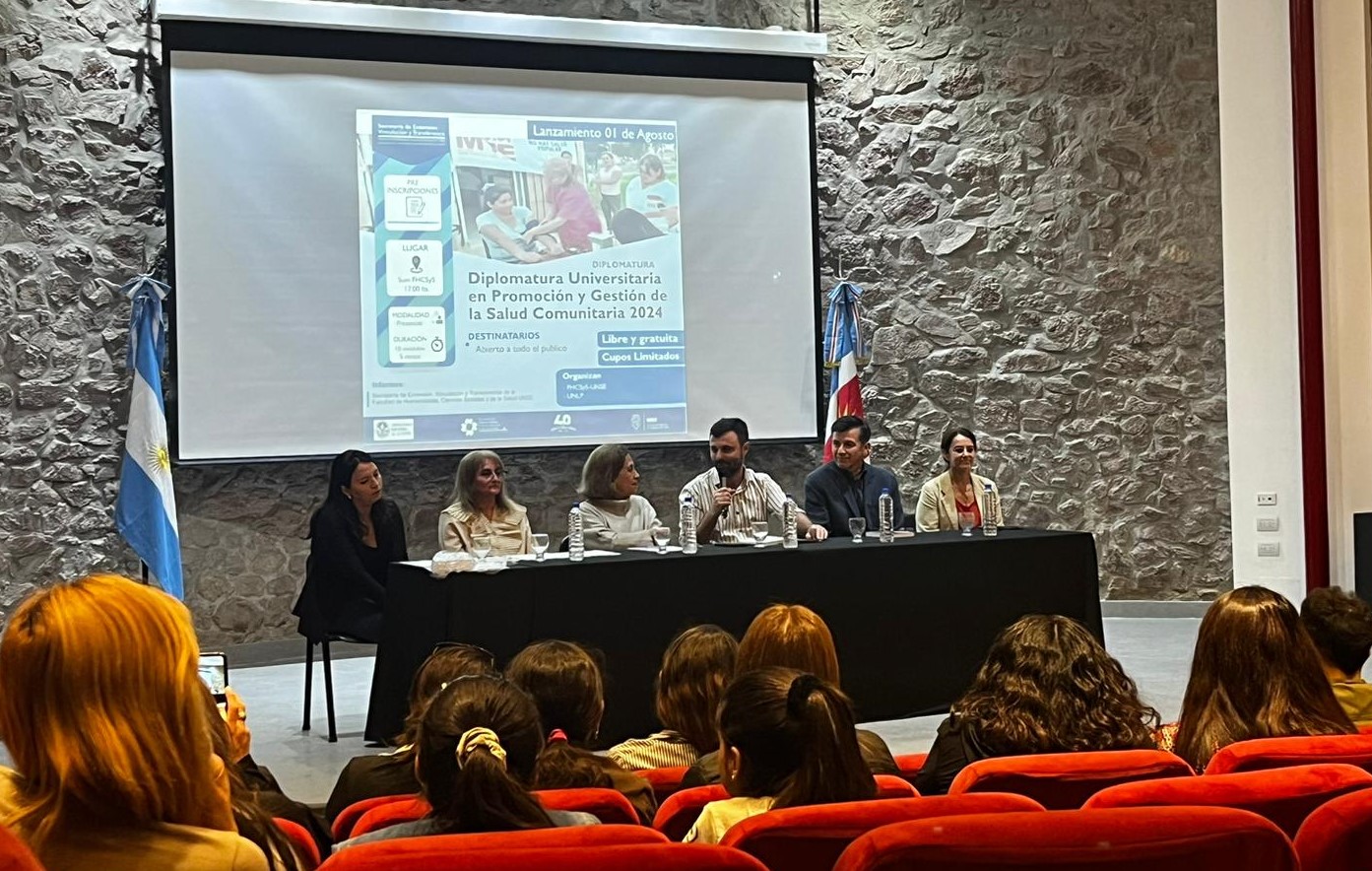 Humanidades abrió una nueva edición de la Diplomatura en Promoción y Gestión de la Salud Comunitaria