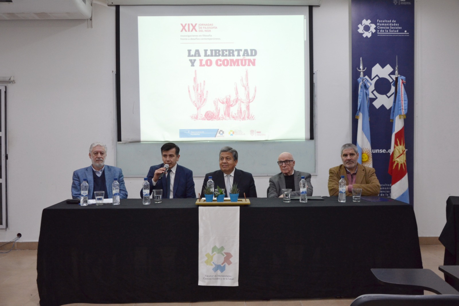 Abrieron las XIX Jornadas de Filosofía del NOA con un homenaje a Antonio Kinen