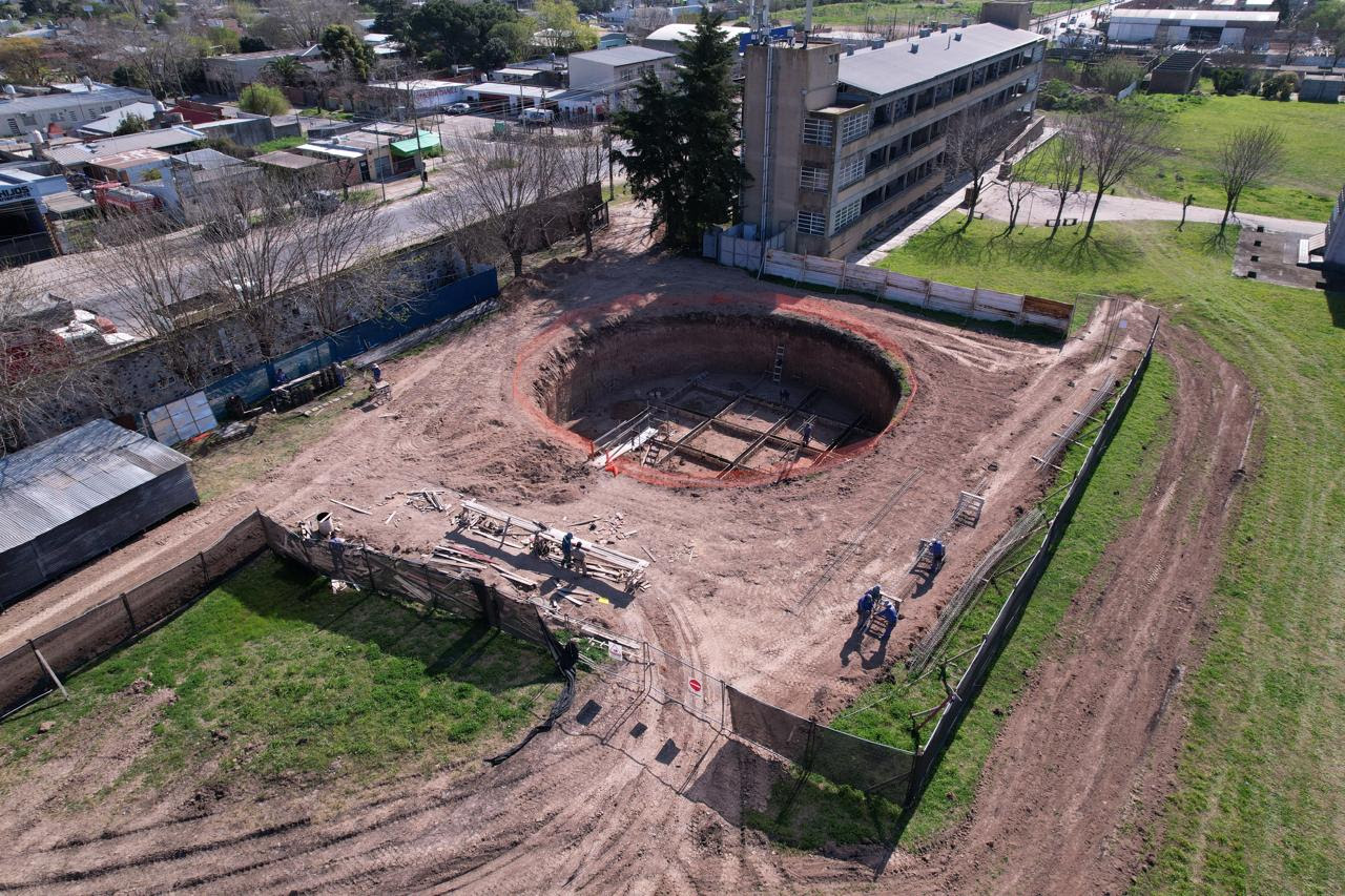 Comenzamos con la construcción del nuevo osario del cementerio municipal