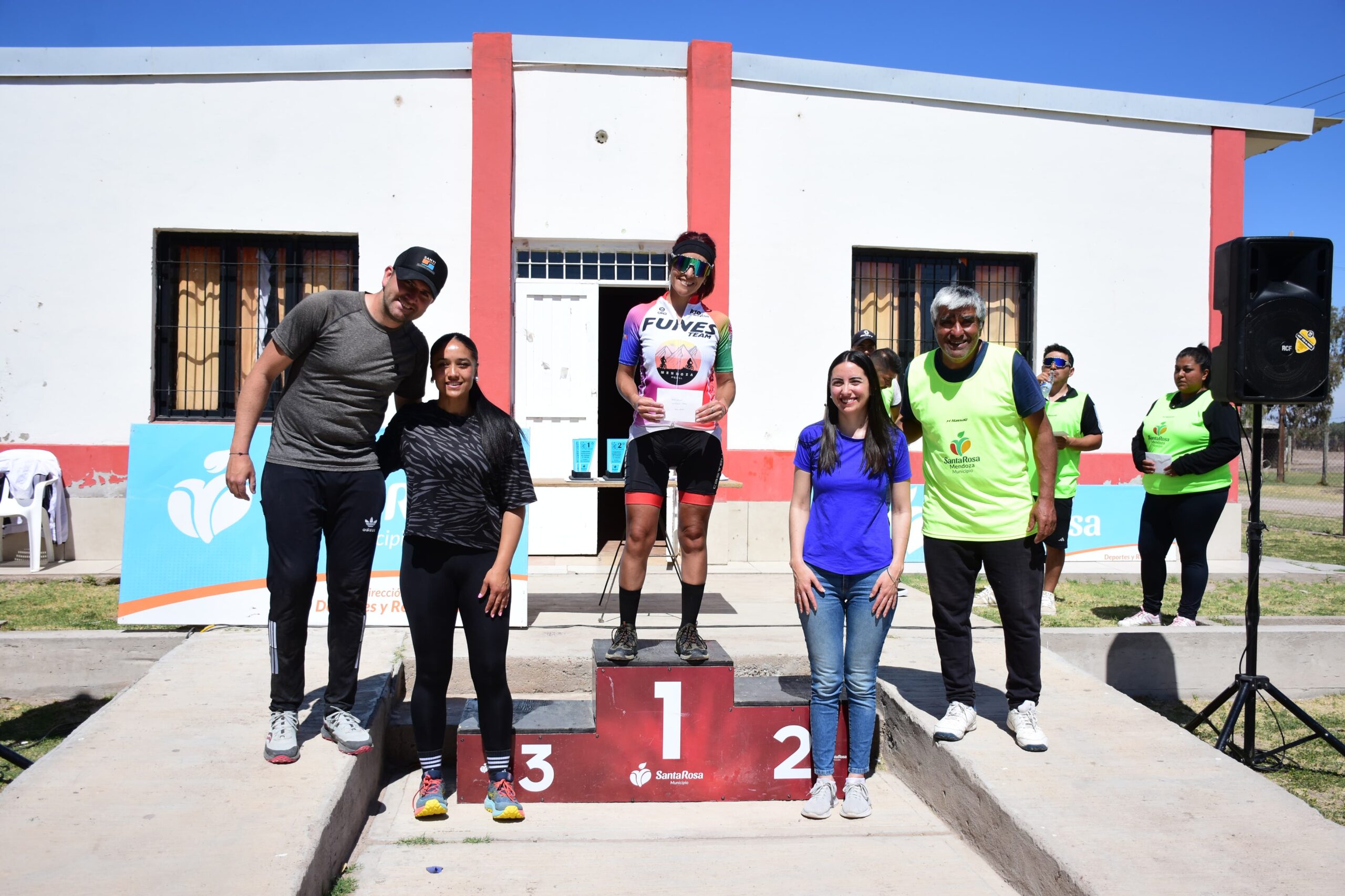 Comenzó la segunda edición del Campeonato Santarrosino de Ciclismo