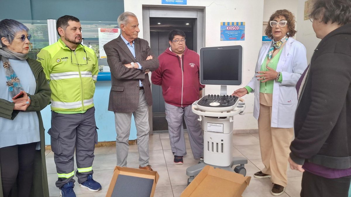 El Hospital Municipal de San Clemente del Tuyú recibió un Ecógrafo de alta complejidad