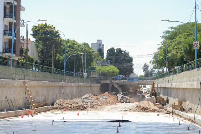 Lomas de Zamora: Recorrieron obras viales de Temperley