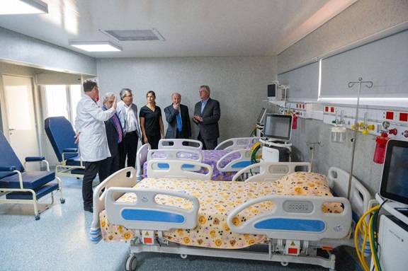 Se inauguró el nuevo espacio de la Unidad de Terapia Intensiva Pediátrica en el Hospital Gobernador Centeno