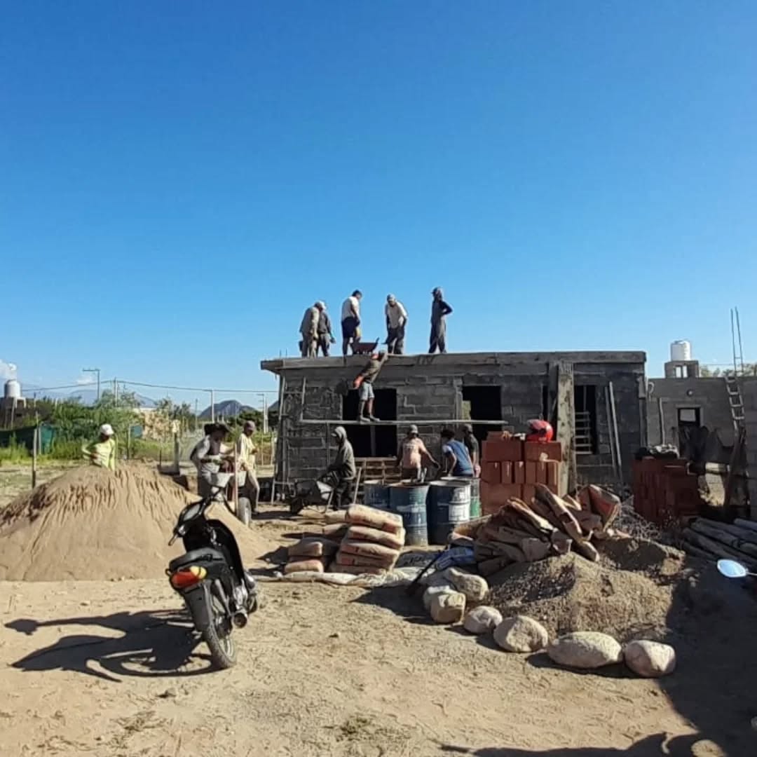 Nonogasta: avanzan las obras en el barrio 1° de Febrero – LOCALMENTE