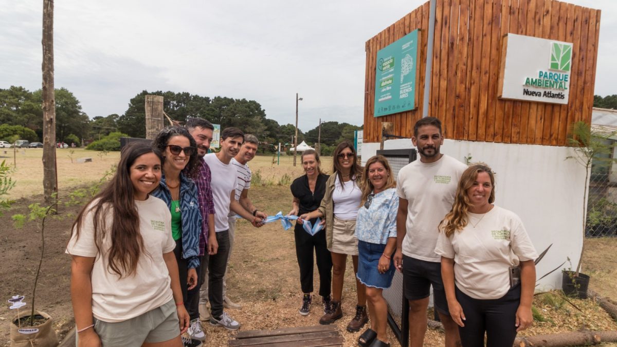 Se inauguró el Parque Ambiental de Nueva Atlantis