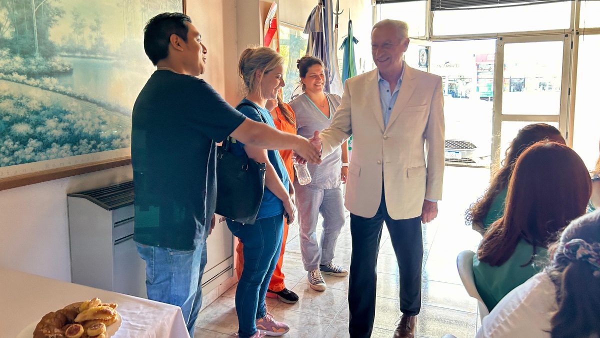 El intendente De Jesús se reunió con los jefes de Servicio del Hospital de Mar de Ajó