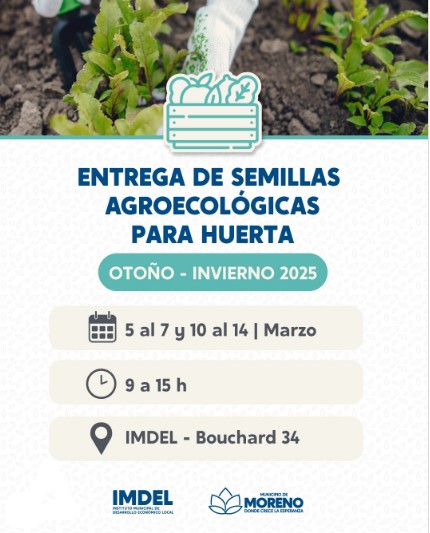 Nueva entrega de Semillas para la Huerta Agroecológica