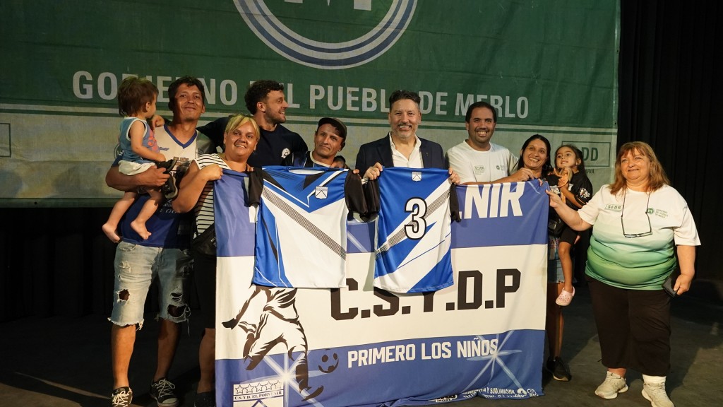 Sorteo de las Ligas Deportivas Municipales de Merlo