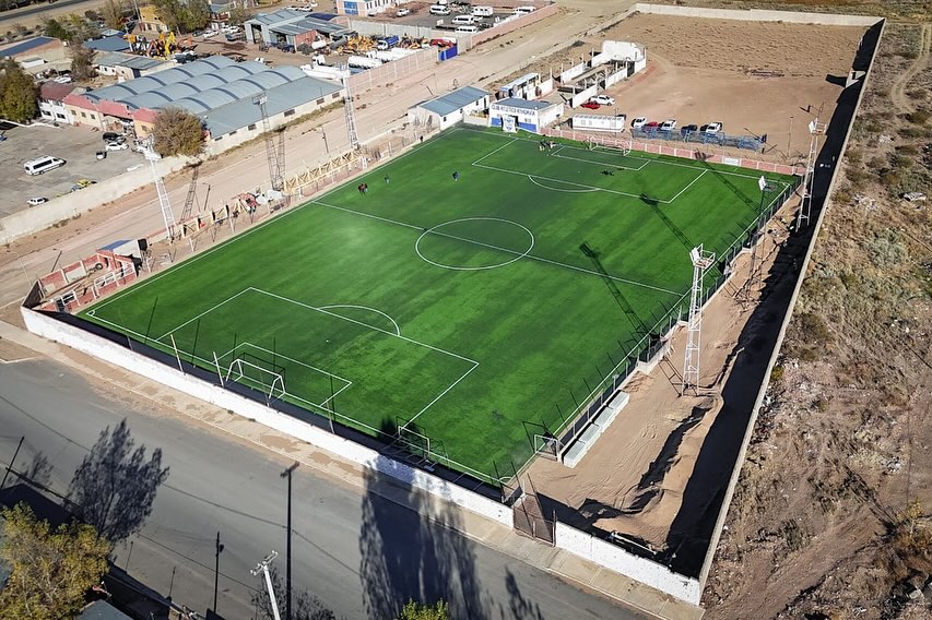 Recorrido de obra: tribunas para el Club Atlético Rivadavia