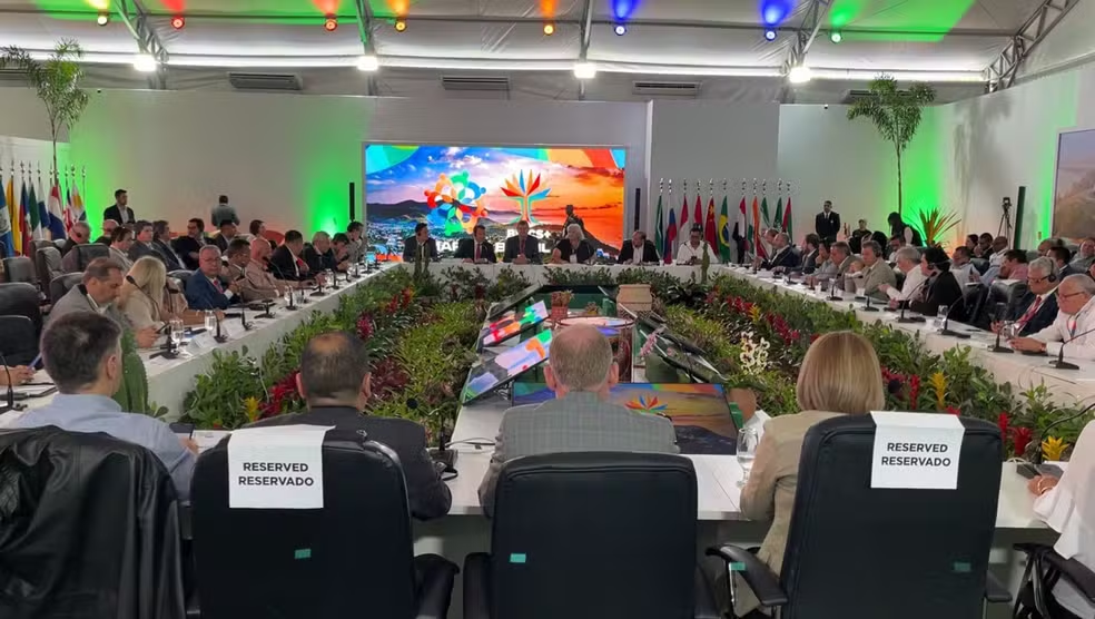 Reunión Internacional de los BRICS+ en Maricá, Brasil.