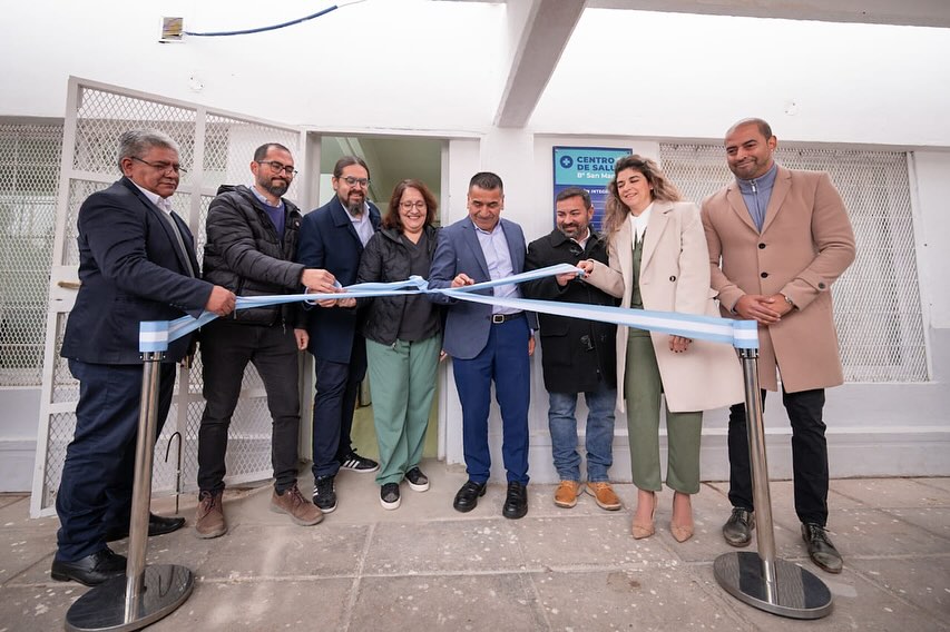 Se reinauguró el Centro de Salud del Barrio General San Martin de Cutral Co