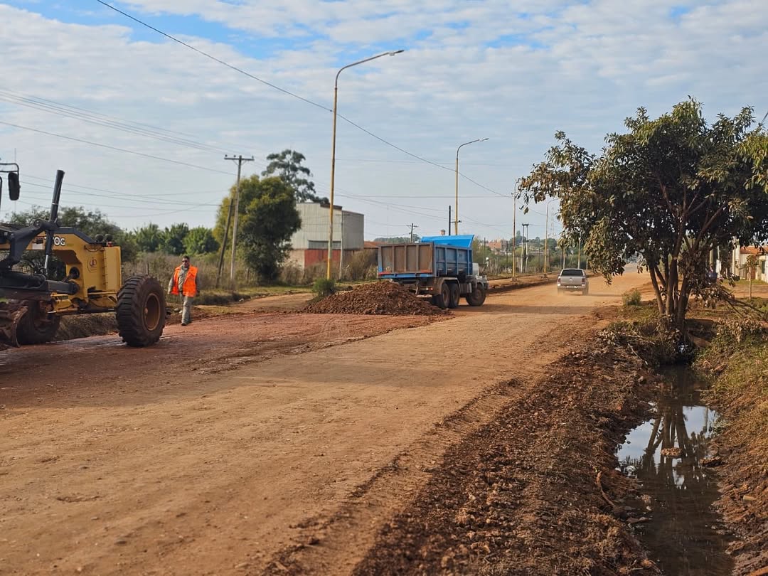 El Municipio realiza trabajos de mantenimiento en la prolongación de calle Colón