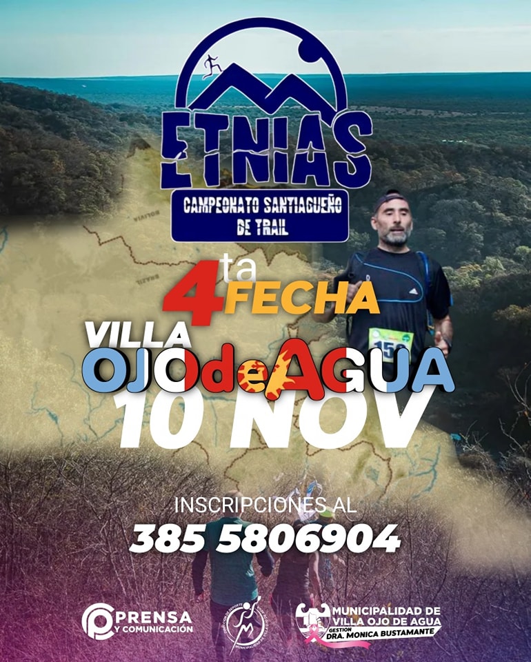  4° fecha del Campeonato Santiagueño de Trail «Etnias» 