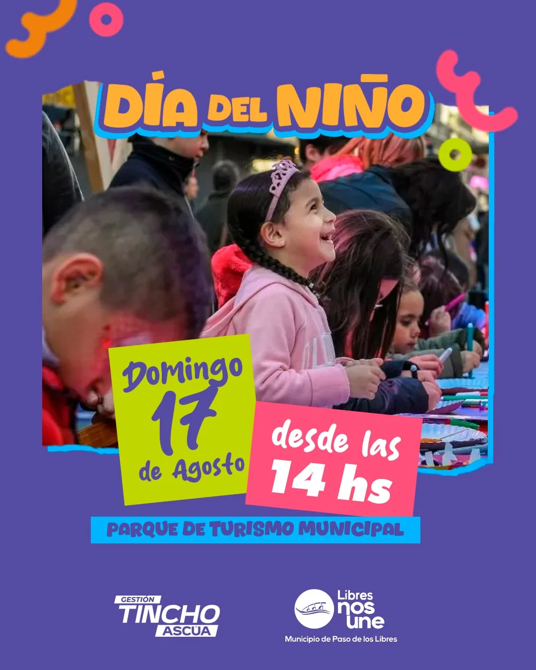 Gran festejo por el Día del Niño en el Parque de Turismo Municipal ...