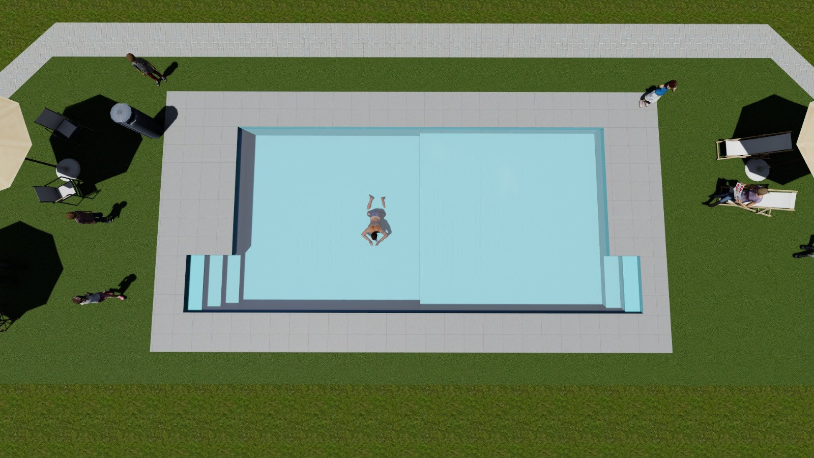 Se anunció la construcción de una nueva piscina en el Polideportivo Municipal