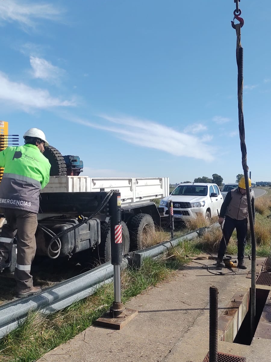 Mantenimiento y control de las compuertas de Ruta 65