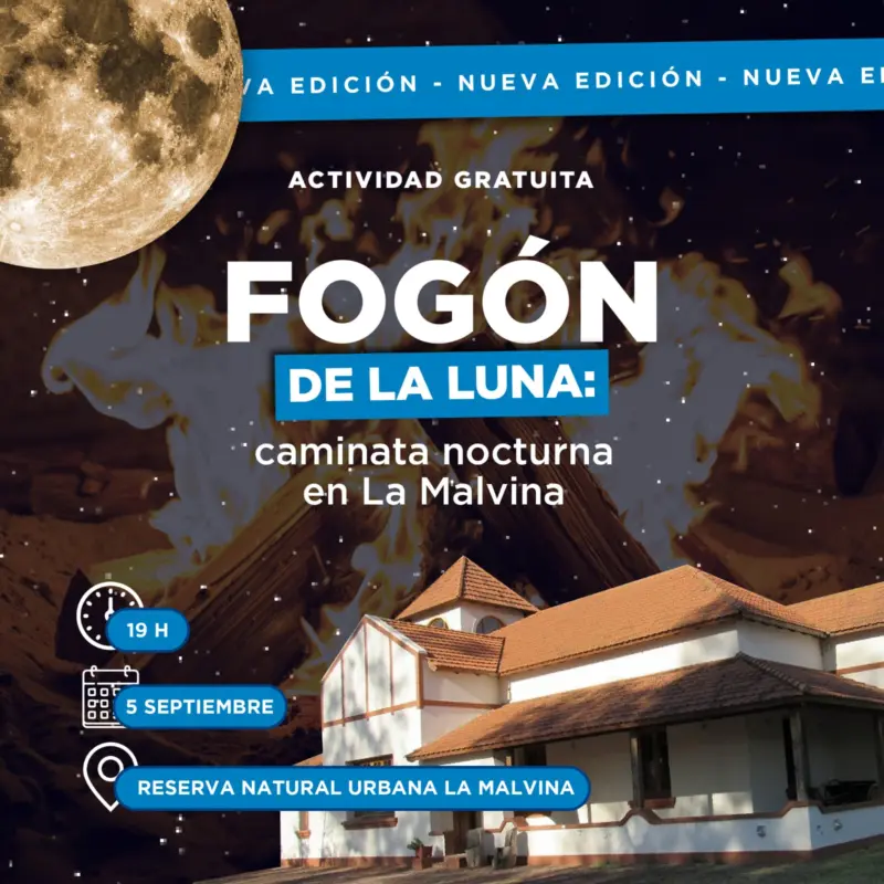 Arranca septiembre y llega “Fogón de la luna: caminata nocturna en La Malvina”