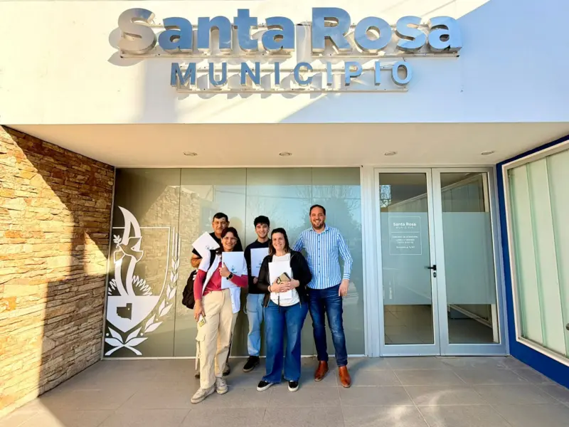 Cuatro emprendedores de Santa Rosa recibieron microcréditos del programa CreAte del Municipio para potenciar sus proyectos
