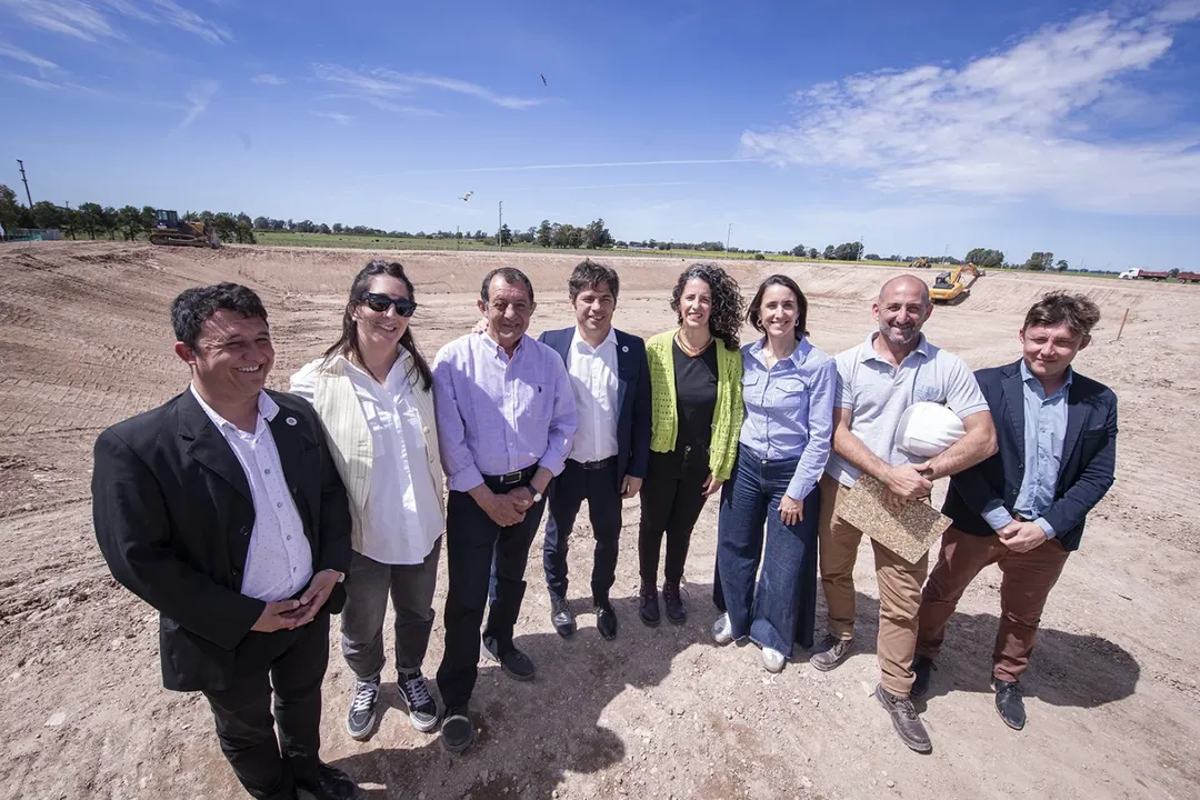 El gobernador de la provincia de Buenos Aires, Axel Kicillof, visitó nuestra Ciudad