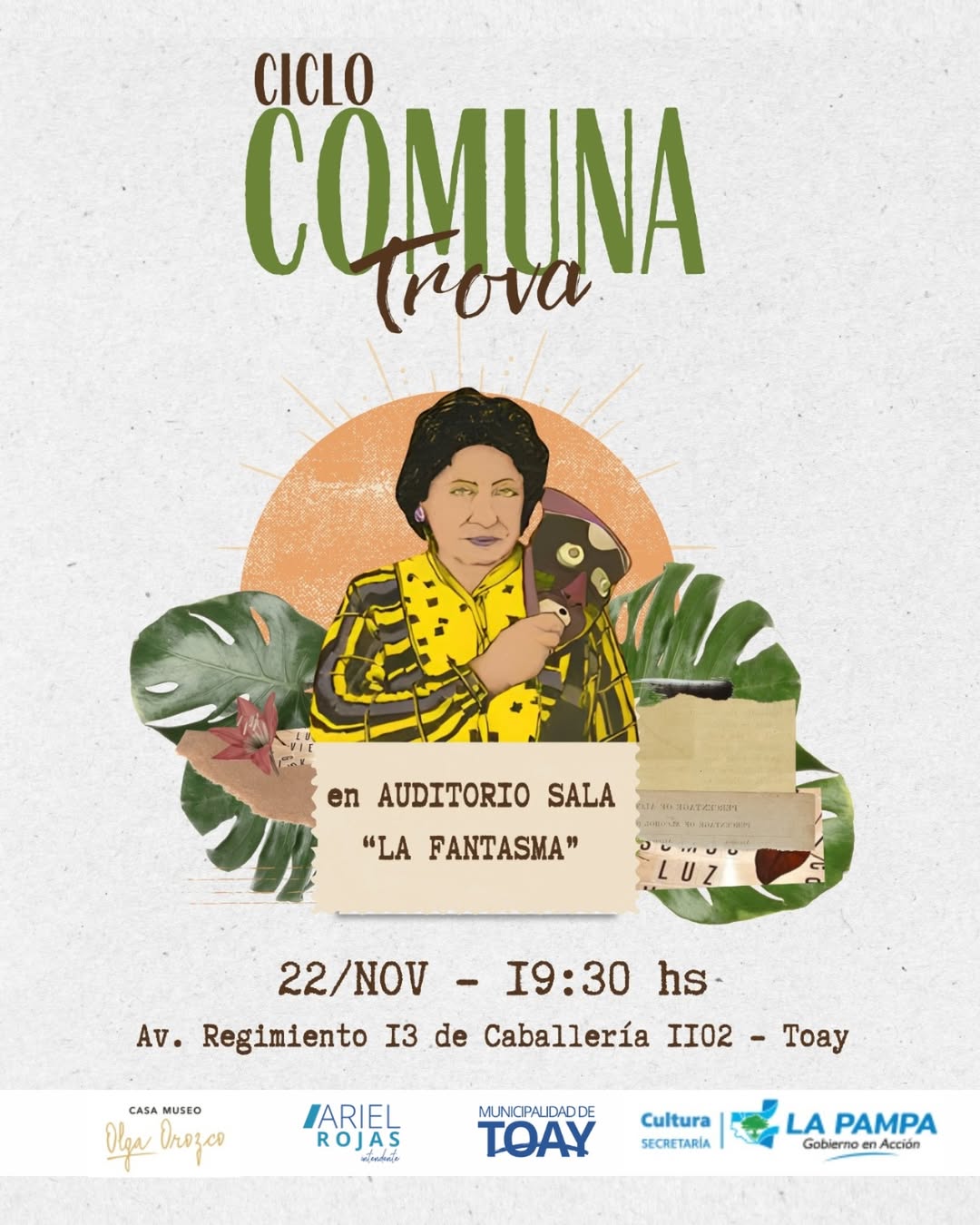 ComUnaTrova en la Casa Museo Olga Orozco