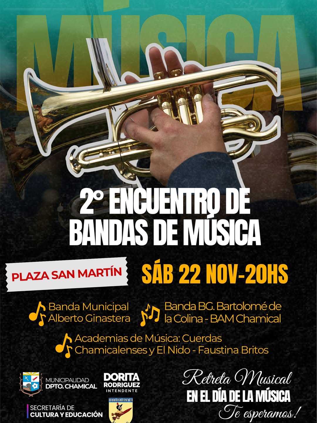 2° Encuentro de Bandas de Música en Plaza San Martín