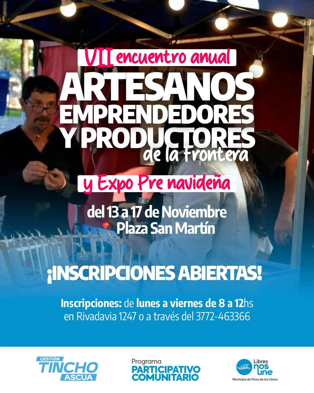 Cambia de fecha el VII Encuentro Anual de Artesanos, Emprendedores y Productores de la Frontera