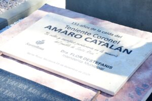 Santa Rosa es historia: emotivo homenaje al Tne Cnel Amaro Catalán