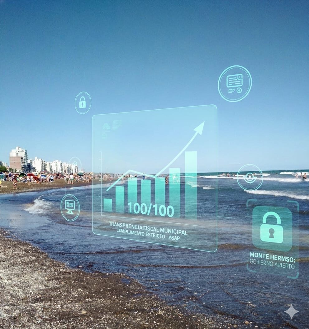 Monte Hermoso despide el 2025 con la máxima distinción en Transparencia Fiscal Municipal
