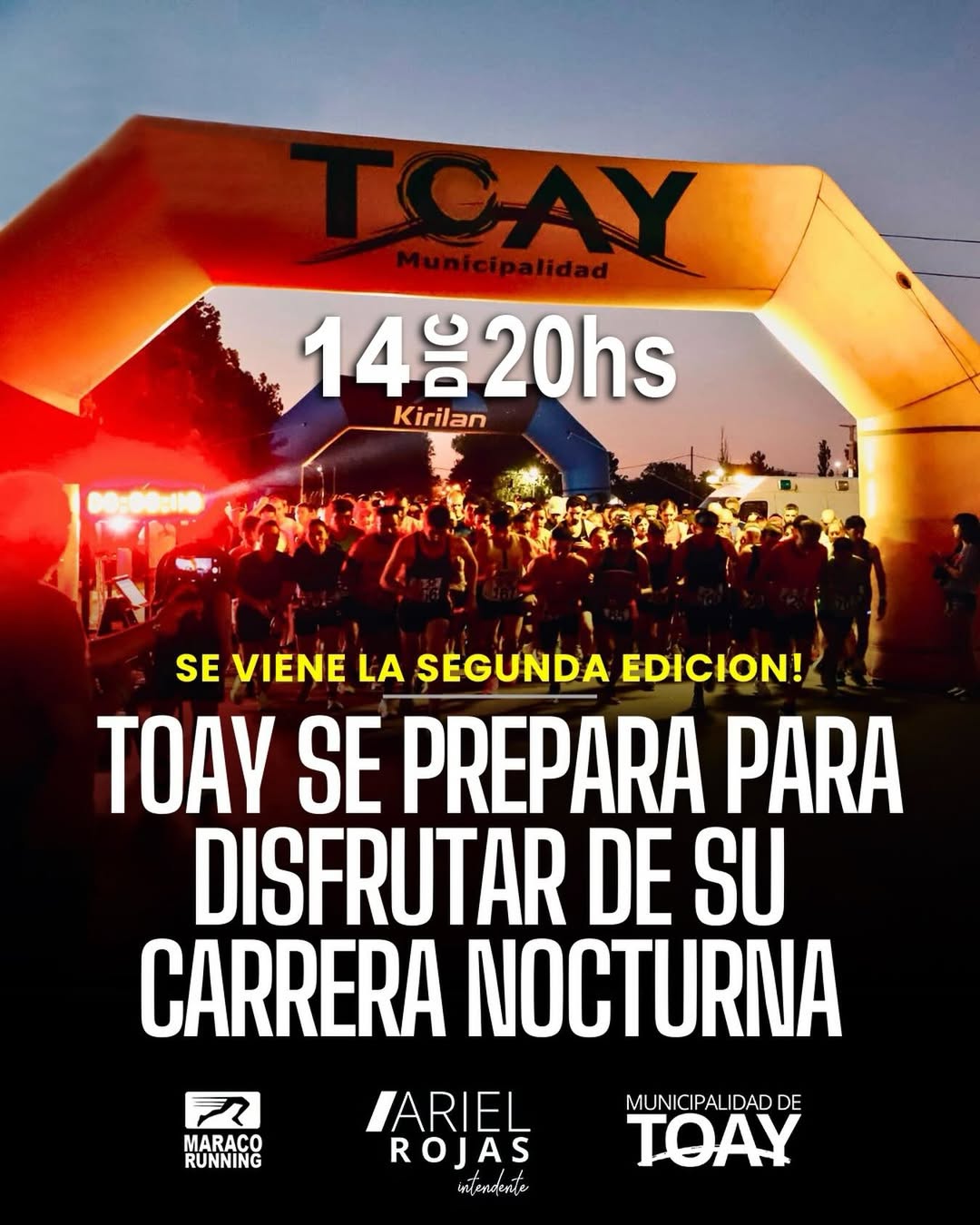 Se viene la 2º nocturna en Toay