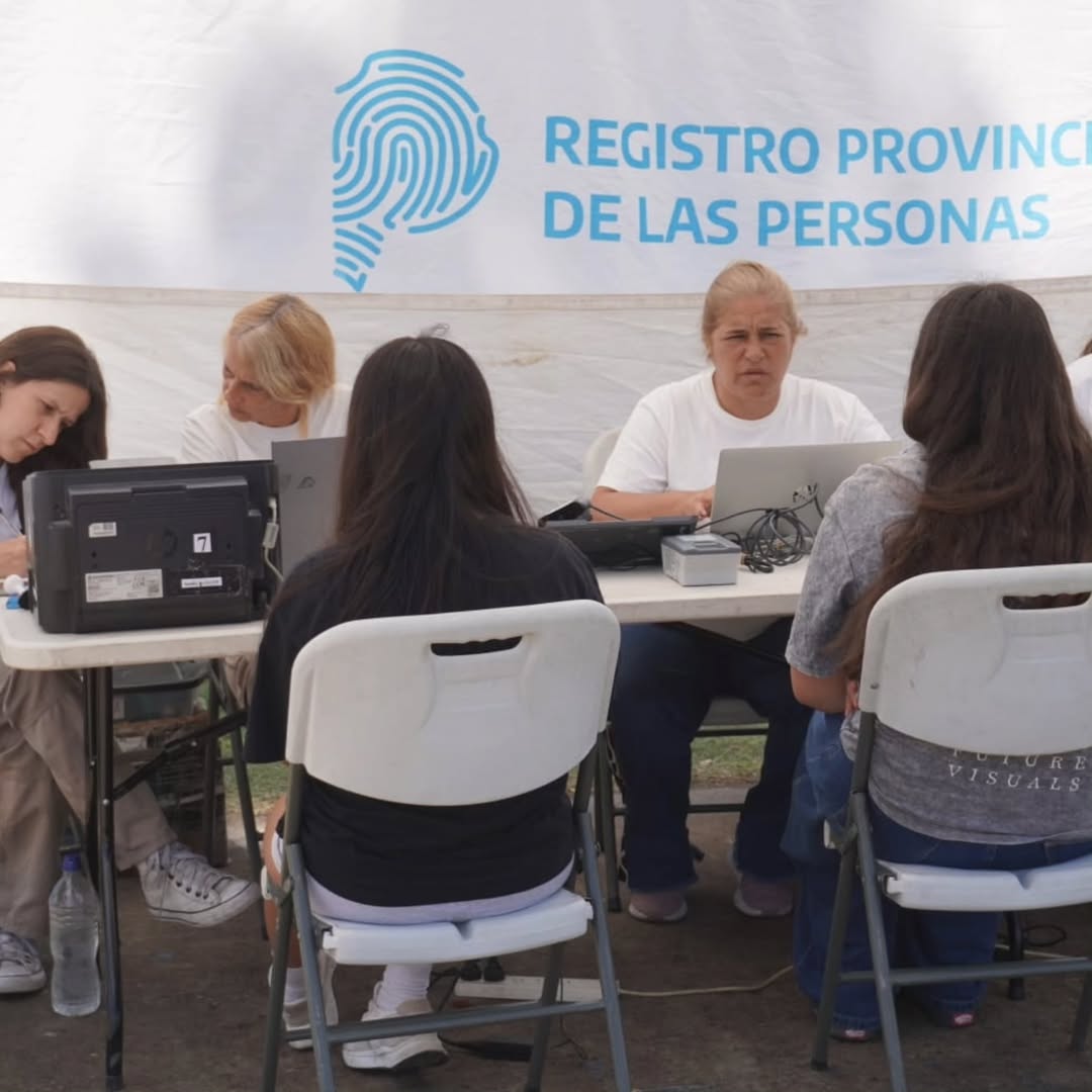 Operativo de Documentación y Vacunación en el barrio San Esteban