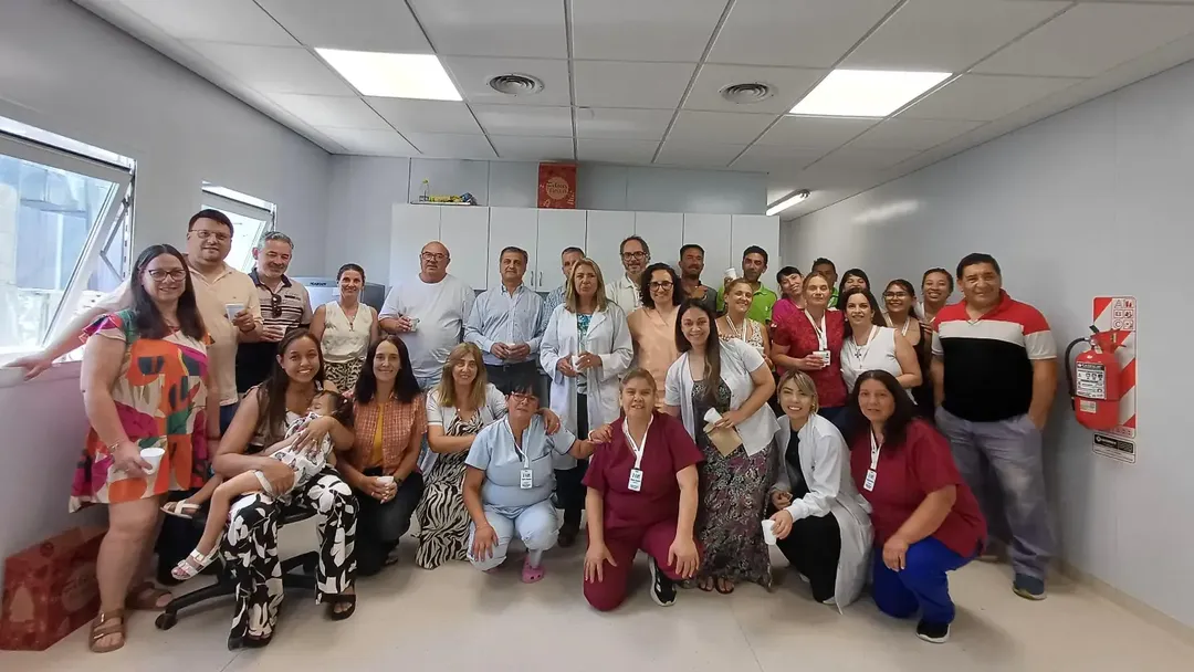Brindis de Fin de Año en el Hospital de Los Cardales
