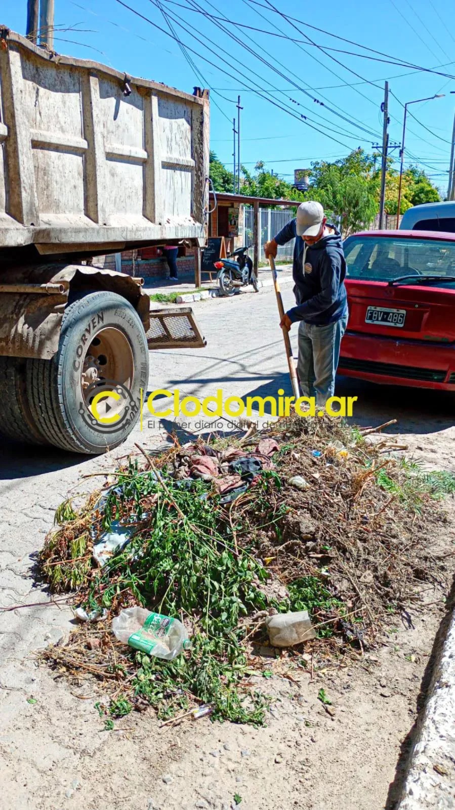 Continúan los operativos de limpieza en la ciudad en la Ciudad